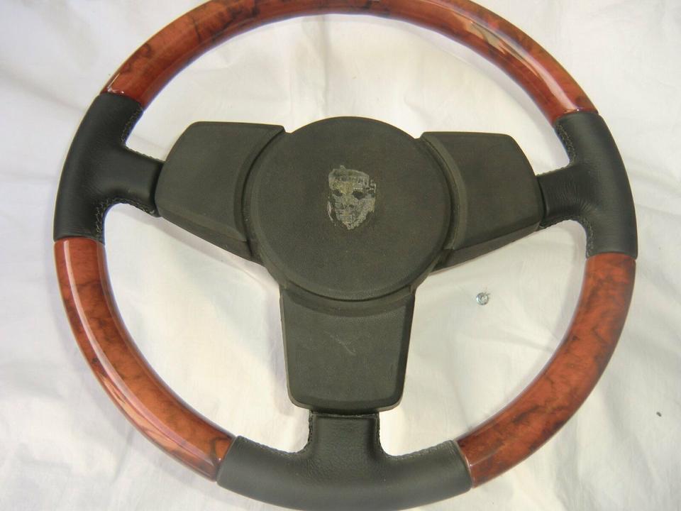 Holzlenkrad Porsche 911 924 928 930 944 964 Lederlenkrad in Gelsenkirchen