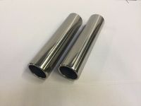 2x80mm runde Edelstahl Endrohre Supersport Endrohr ABE Brandenburg - Velten Vorschau