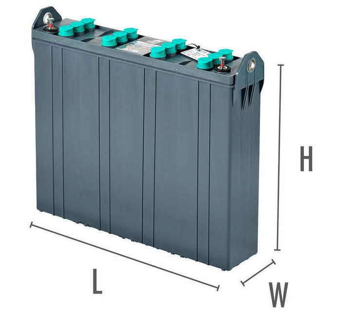 Staplerbatterie 24 V 2 PzB 150 Block in Bad Zwischenahn