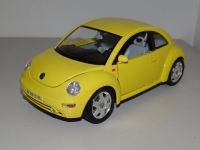 Modellauto gelber VW New Beetle im Maßstab 1:18 von Bburago Bayern - Friedberg Vorschau