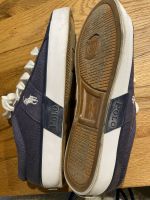 Ralph Lauren Polo sneaker Turnschuhe Blau Blogger Weiß 36,5 Nordrhein-Westfalen - Ratingen Vorschau