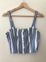 Gestreiftes Cropped Top von Hollister zu verkaufen! Sendling - Obersendling Vorschau