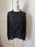 Amisu Spitzen Chiffon Plumetis Bluse schwarz Dresden - Strehlen Vorschau