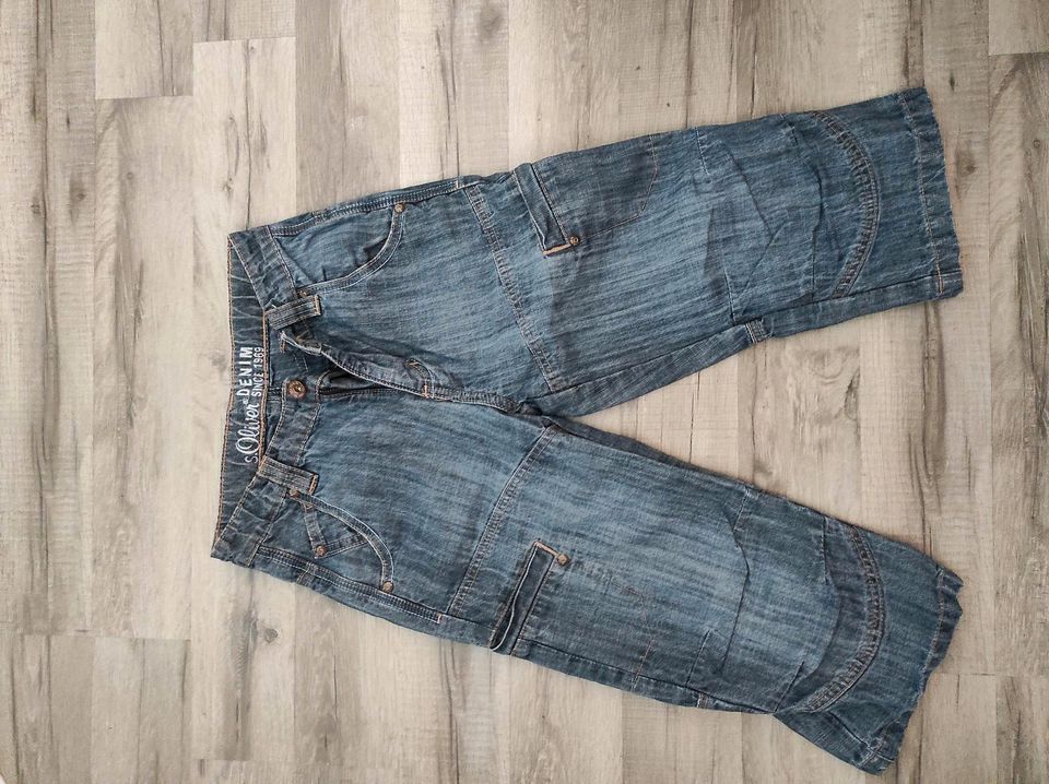 3 Jeans Shorts Größe 122-134 in Klostermansfeld