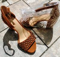 Michael Kors Sandalette Leela aus Wildleder mit Nieten Bayern - Colmberg Vorschau