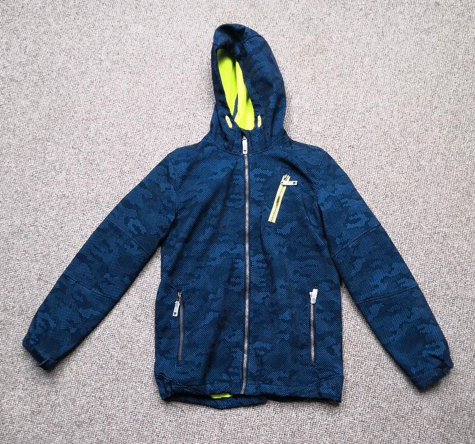 * Chapter young * Softshell Jacke Anorak blau gemustert 158 164 in Norden