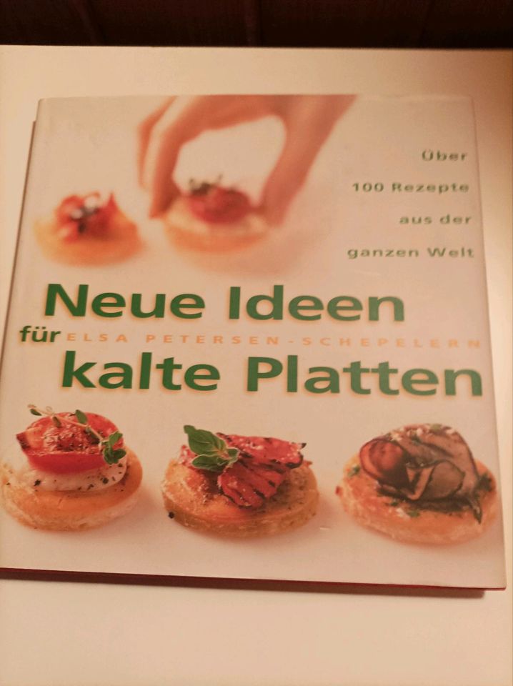 Buch über neue Ideen für kalte Platten in Greiz