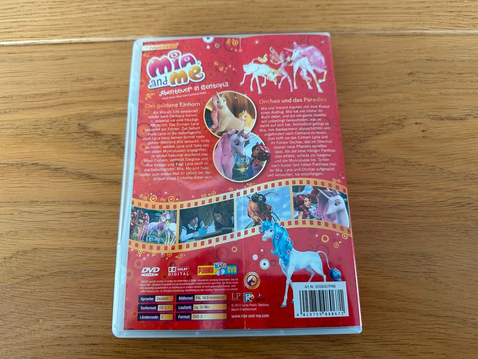 DVD Mia and me - Das goldene Einhorn in Freudenburg