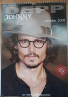 Wandkalender Johnny Depp 2008 Fanartikel Baden-Württemberg - Lenningen Vorschau