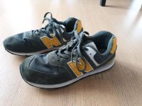 Sneaker Turnschuhe Schuhe New Balance 574 NB 40 7 grün gelb Bayern - Hurlach Vorschau