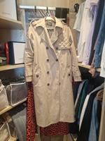 Trenchcoat beige 38-40 Gr mit Burberry Muster Style Bayern - Germering Vorschau