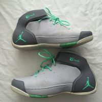 Nike Air Jordan Carmelo 45 grau türkis Sneaker Bergedorf - Hamburg Lohbrügge Vorschau