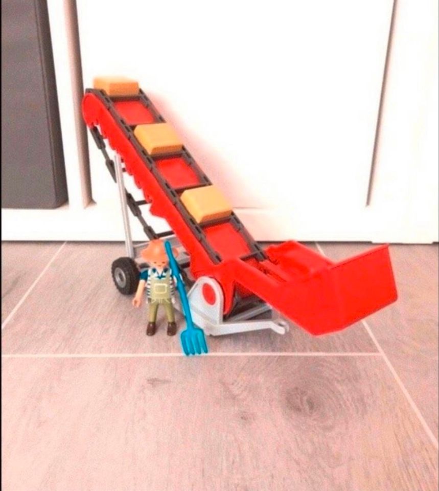 Playmobil Bauernhof Transportband Heu Stroh in Neukirchen-Vluyn