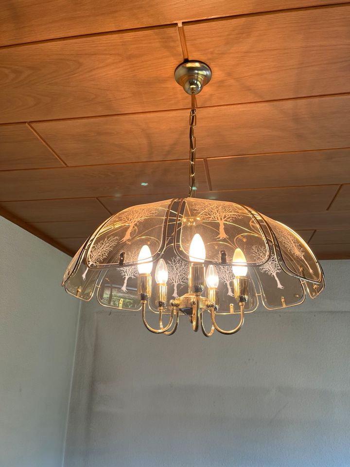 Vintage Deckenleuchte Lampe alt in Augsburg