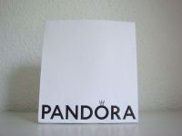 Pandora Geschenktasche Geschenkverpackung mit Henkel Weiß Schrift Kiel - Russee-Hammer Vorschau