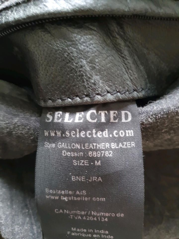 Leder Blazer SELECTED Jacke in Frankfurt am Main