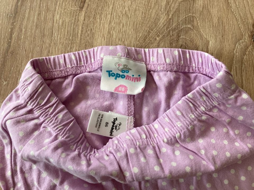 Einhorn-Leggins rosa Topomini Größe 86 in Peine