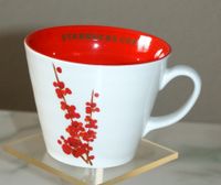 Starbucks Coffee Tasse red Cherry Blossom Flowers 2008 Bayern - Kempten Vorschau