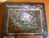 Ravensburger Puzzle 759 Teile Einhorn Feenwelt Nordrhein-Westfalen - Hövelhof Vorschau