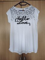 Weißes Shirt Hello Love Sachsen - Plauen Vorschau