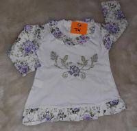 Blusen Shirt mit Stickerei Gr74 Nordrhein-Westfalen - Ahaus Vorschau