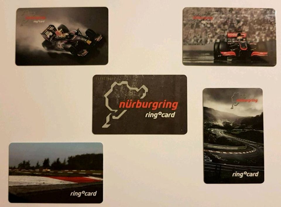Nürburgring Ringcard Sammlung in Gessertshausen