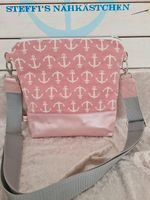 Umhängetasche „Hamburg“ Anker rosa dunkel / Gurtbandtasche Bergedorf - Kirchwerder Vorschau