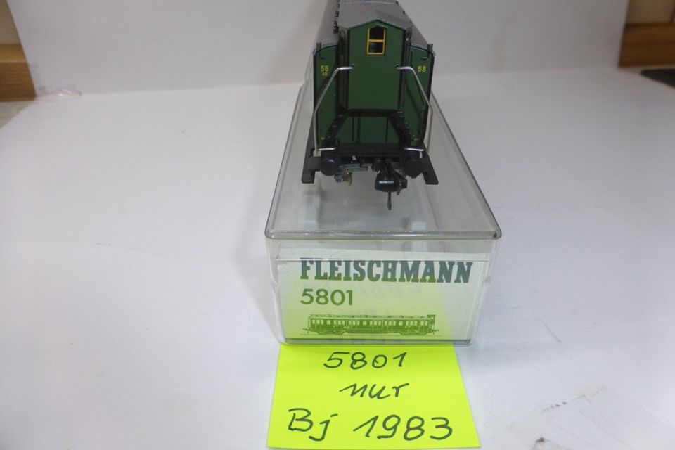 Fleischmann H0 Preuß. Abteilwagen, Bj. nur 1983, wie NEU in Rheinberg