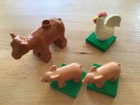 Lego Duplo Vintage Set Bauernhoftiere Hahn Ferkel Kalb  Nordrhein-Westfalen - Kempen Vorschau