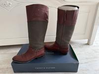 Tommy Hilfiger ‼️ Damen Stiefel in OVP ‼️ Leder Gr. 40 Hessen - Erlensee Vorschau