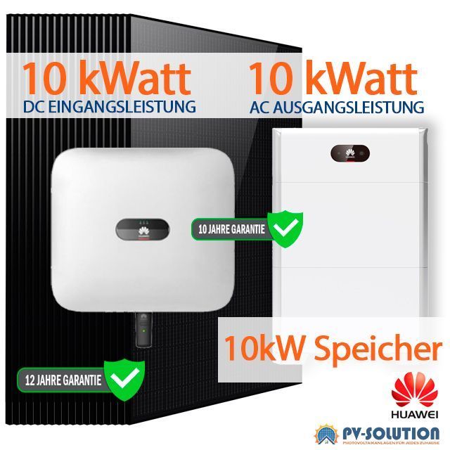 Photovoltaik PV Anlage + Speicher 10kWh / 10kW DC VERSANDFREI in Seelze
