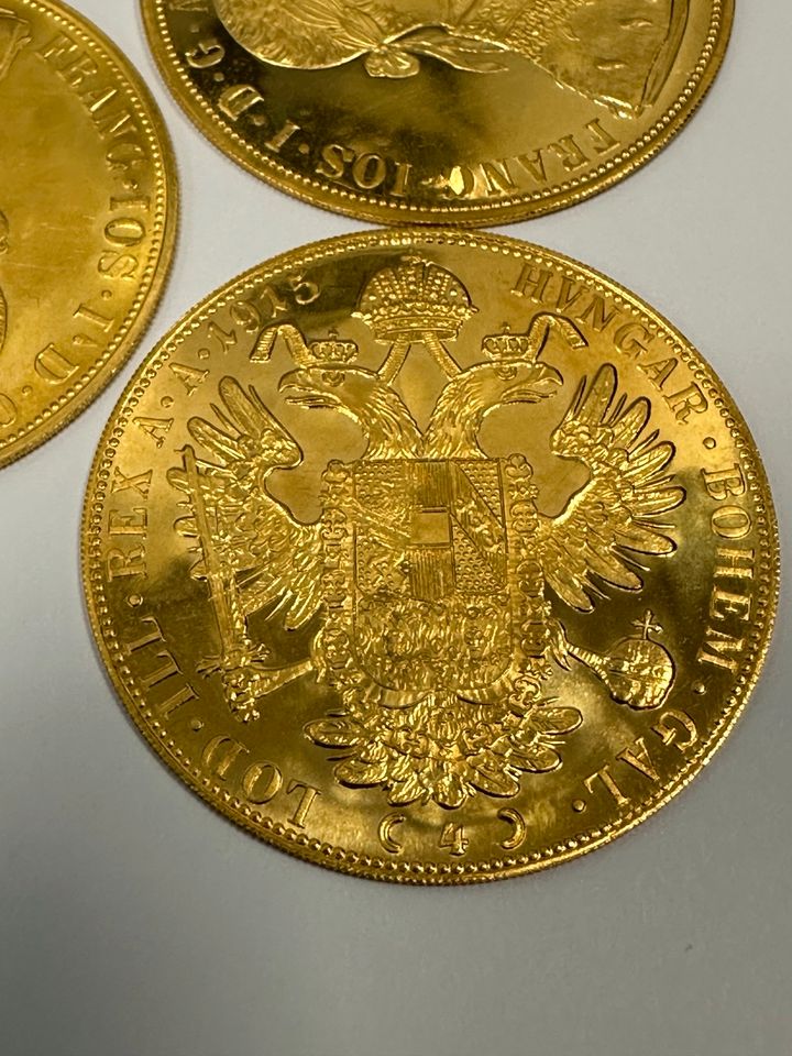 4 Dukat Franz Josef Österreich 986 Gold 14g Münze Sammler Anlage in Berlin