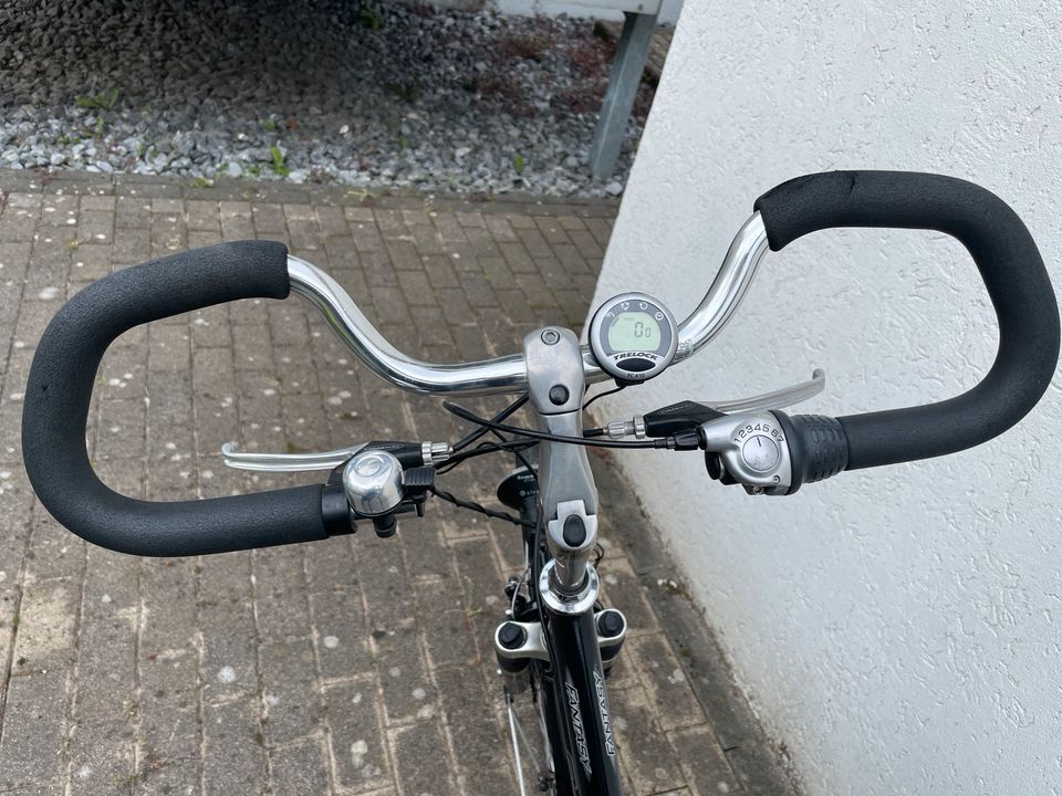 Damen Fahrrad Gudereit Fantasy schwarz/silber 53cm Shimano 7 Gang in Bielefeld