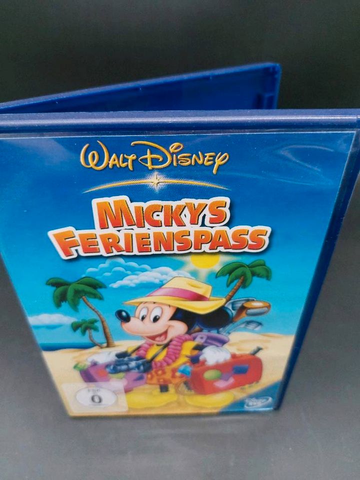 Mickey Mouse Disney 6 DVD + Plüsch Micky,Minnie und Donald in Kiel