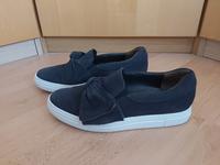 Paul Green Slipper Ballerinas Loafer Gr. 38 - 5 dunkelblau Bayern - Hemhofen Vorschau