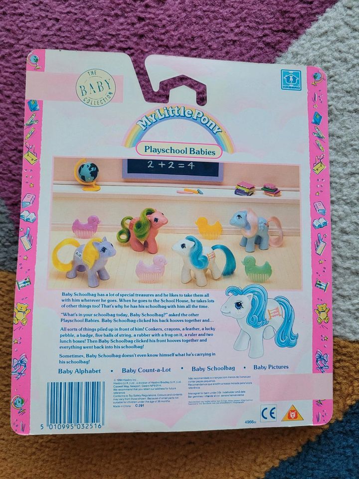 My little Mein kleines Pony MOC Playschool Babies Baby Schoolbag in Putzbrunn