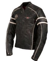 Leder Jacke Spirit Motors Retro Vintage Motorrad Rarität Duisburg - Neumühl Vorschau