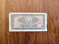 5 Lei Rumänien 1966 Banknote Geldschein München - Allach-Untermenzing Vorschau