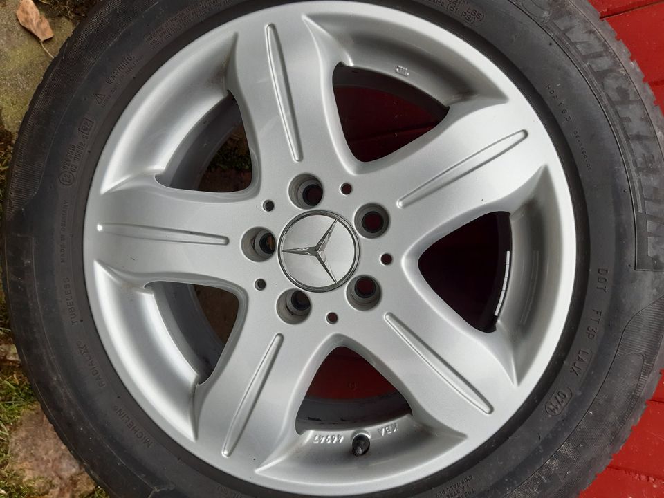 Mercedes Alufelgen 16" RIAL 7,5Jx16H2 - sehr guter Zustand in Ochsenfurt