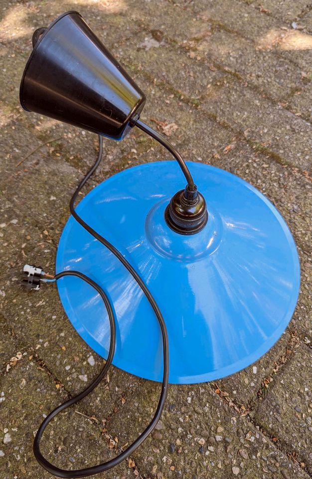Küchenlampe hellblau, 30,5 cm Durchmesser in Oldenburg