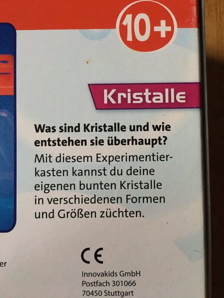 Playland Experimente 2 in 1: Chemie & Kristalle züchten 10+ in Jena