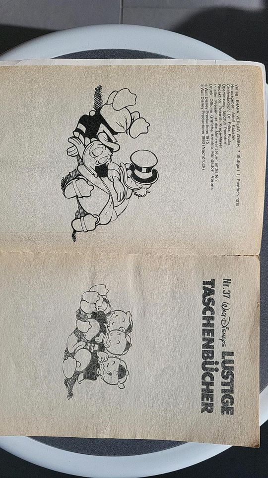 Walt Disney Taschenbuch "Ehrlich spart am längsten" Nr. 37 in Reutlingen