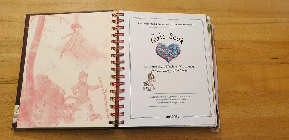 The Girl's Book Kreativbuch  neuwertig mit tollen Stickern in Schwetzingen