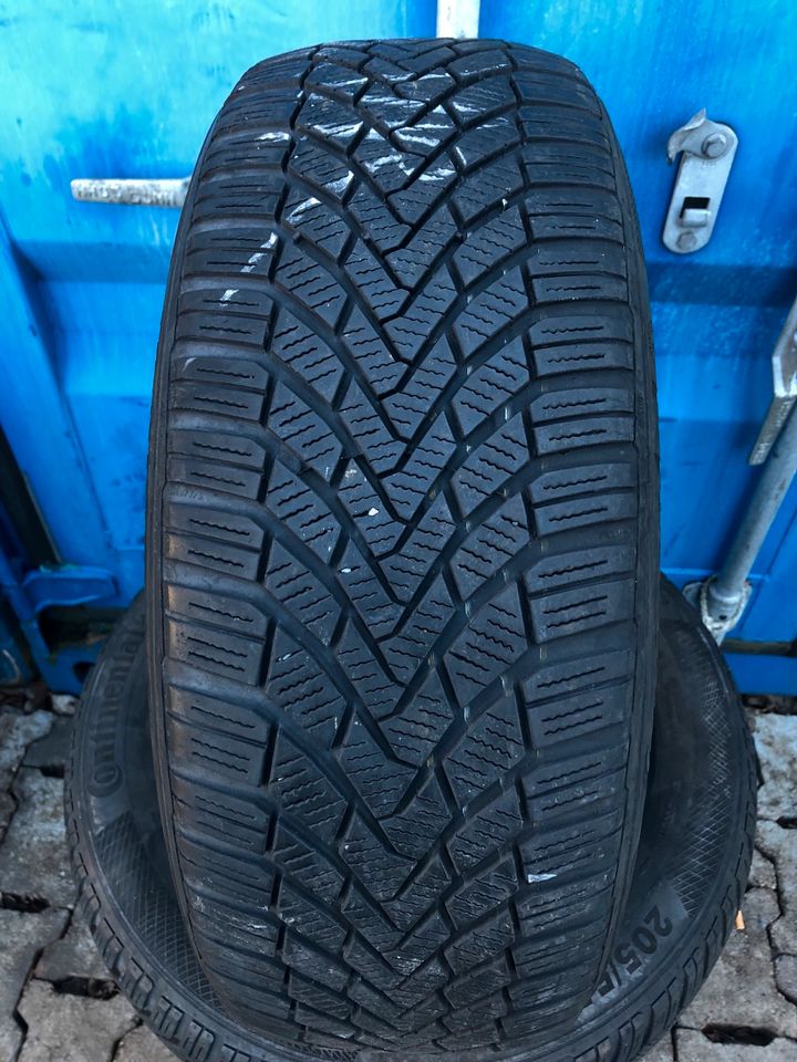 4x Winterreifen 205/55 R16 91H CONTINENTAL Conti Winter Contact in Herne