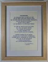 Waldkiemen - handgeschriebenes Gedicht (signiert) Husum, Schobüll Nordfriesland - Husum Vorschau
