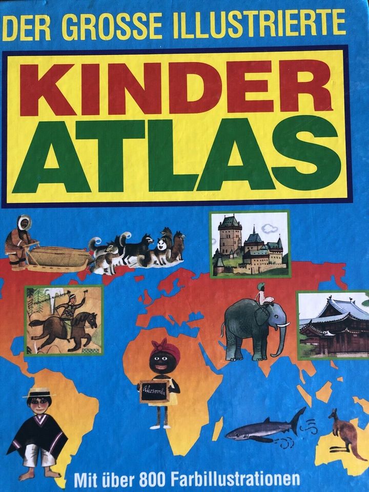 Der Große illustrierte Kinderatlas Nebel Kinderbuch wNEU Atlas in Salzwedel