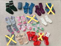 0,25-0,50€ Socken 23-26 ABS Anti-Rutsch warm gestrickt Baden-Württemberg - Renningen Vorschau