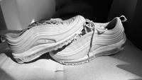 Nike Air Max 97 triple white Weiß 42,5 Top Zustand Berlin - Wilmersdorf Vorschau