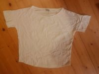 Weißes T-shirt Oberteil Baumwolle Design Skandi Boho Ibiza Bio Bayern - Gilching Vorschau