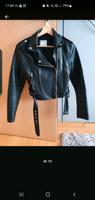 Kurze schwarze Lederjacke Brandenburg - Panketal Vorschau